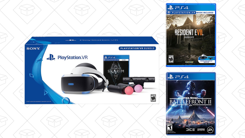 Pack de PlayStation VR Skyrim + Resident Evil Biohazard + Star Wars Battlefront II | $350 | eBayGráfico: Shep McAllister